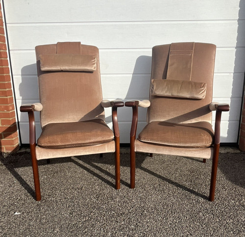 Two vintage mid century - two,