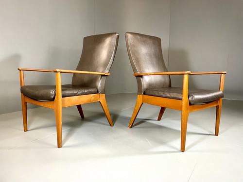 Parker knoll lounge chairs - 2,