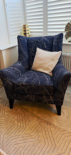 Parker knoll navy blue with - knoll,